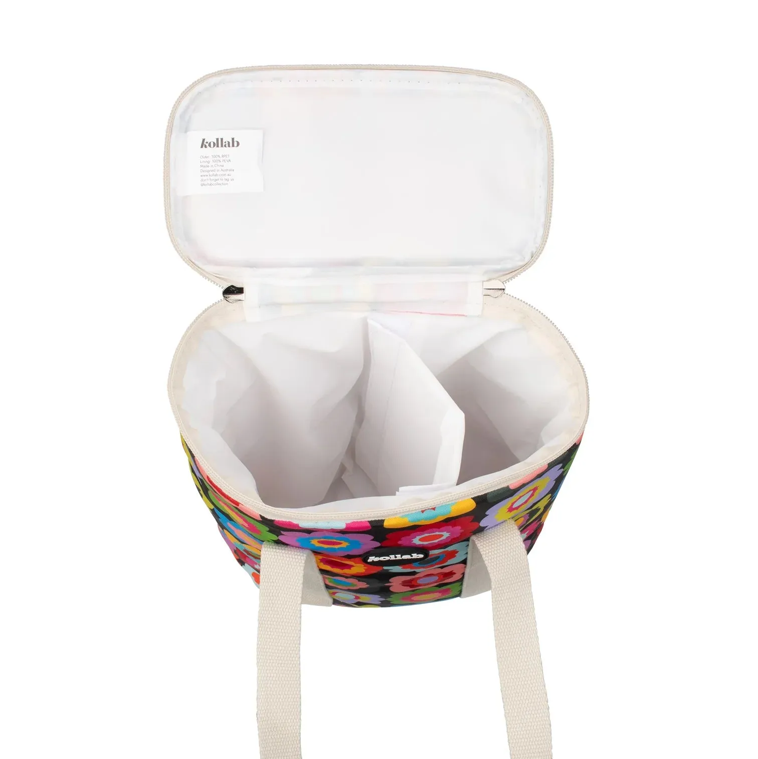 Kollab Wine Cooler Bag - Retro Chic