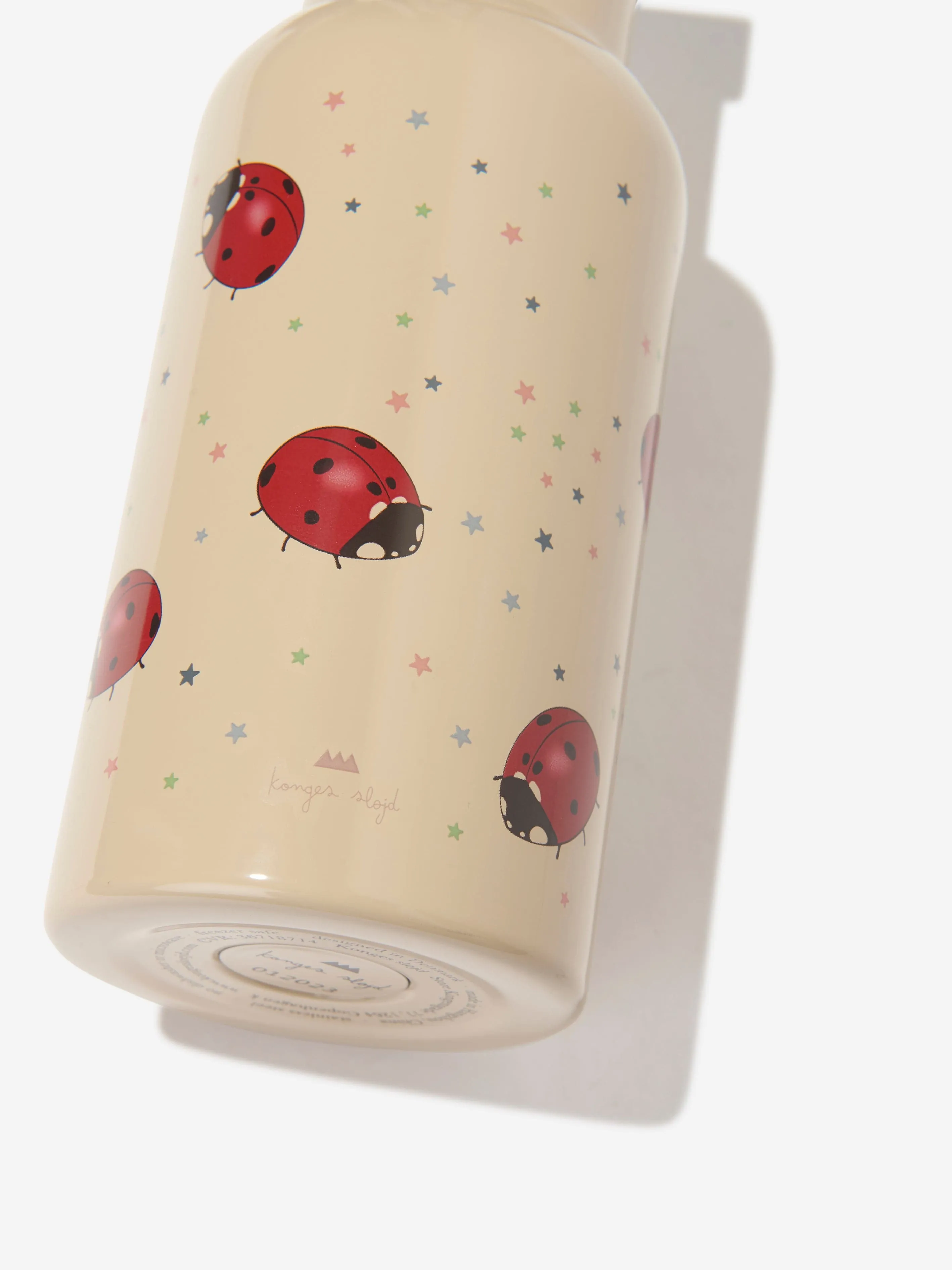 Konges Slojd Girls Ladybug Thermo Bottles in Pink