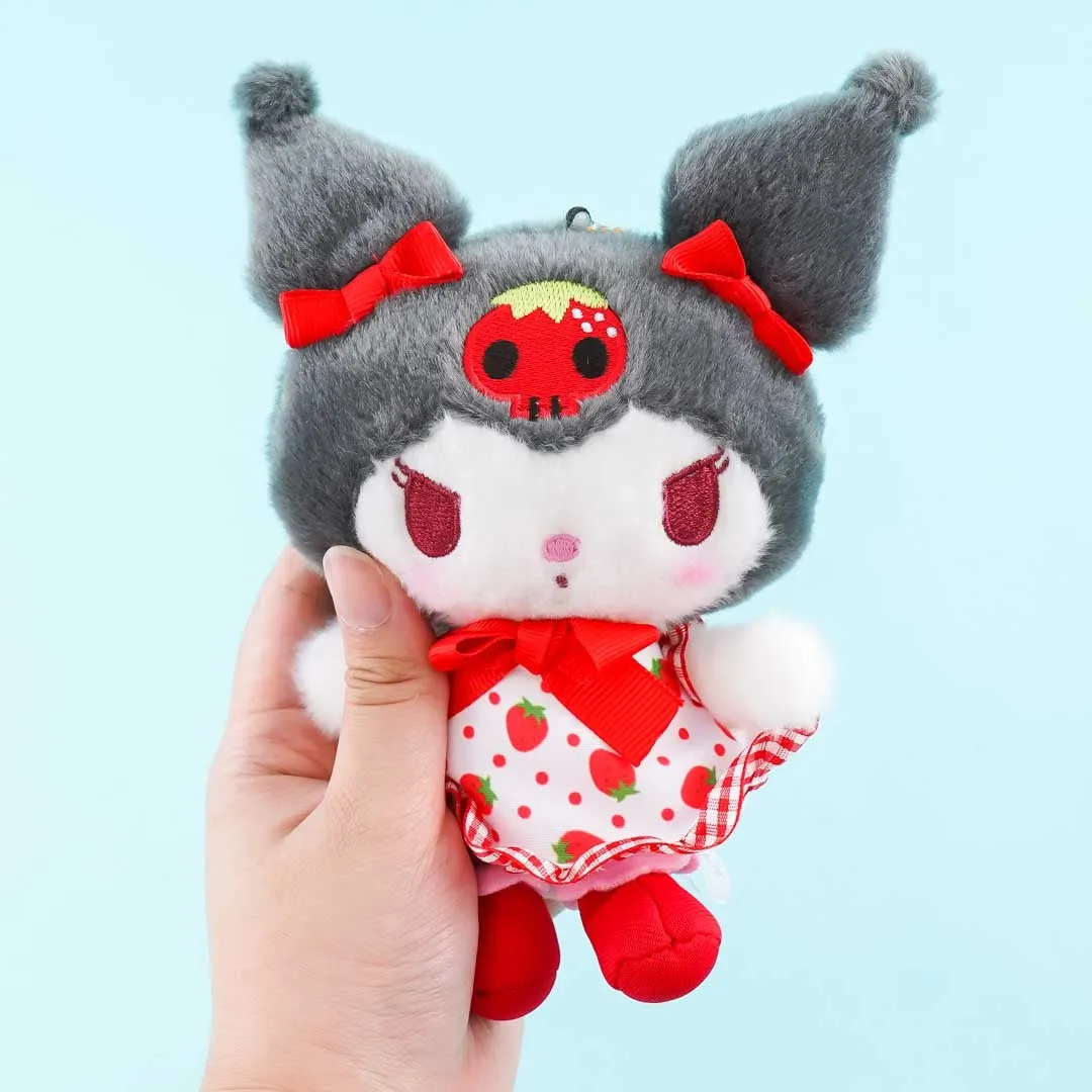Kuromi Sweet Strawberry Plushie - Medium