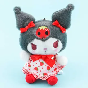 Kuromi Sweet Strawberry Plushie - Medium