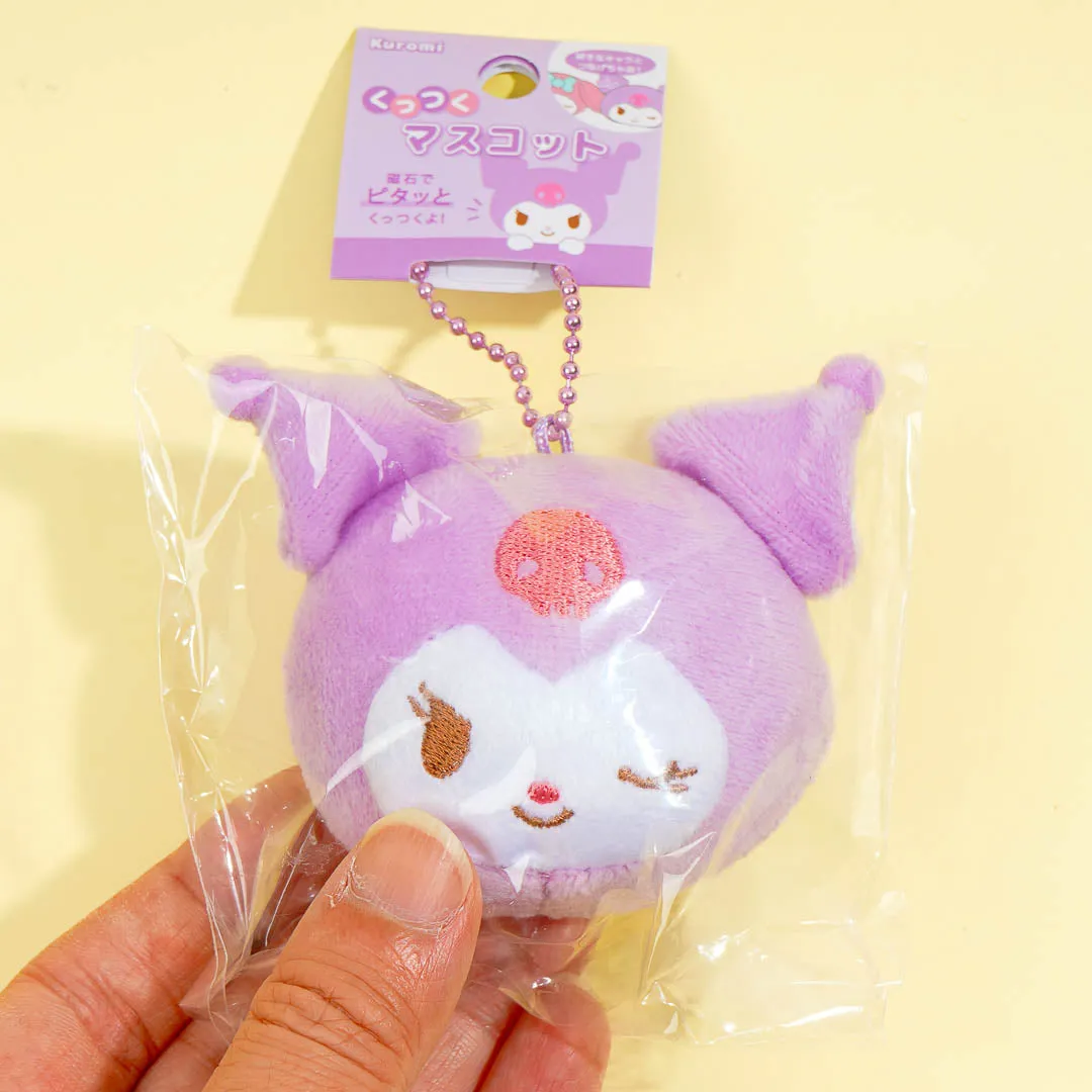 Kuromi Wink Magnetic Plushie Charm - Mini