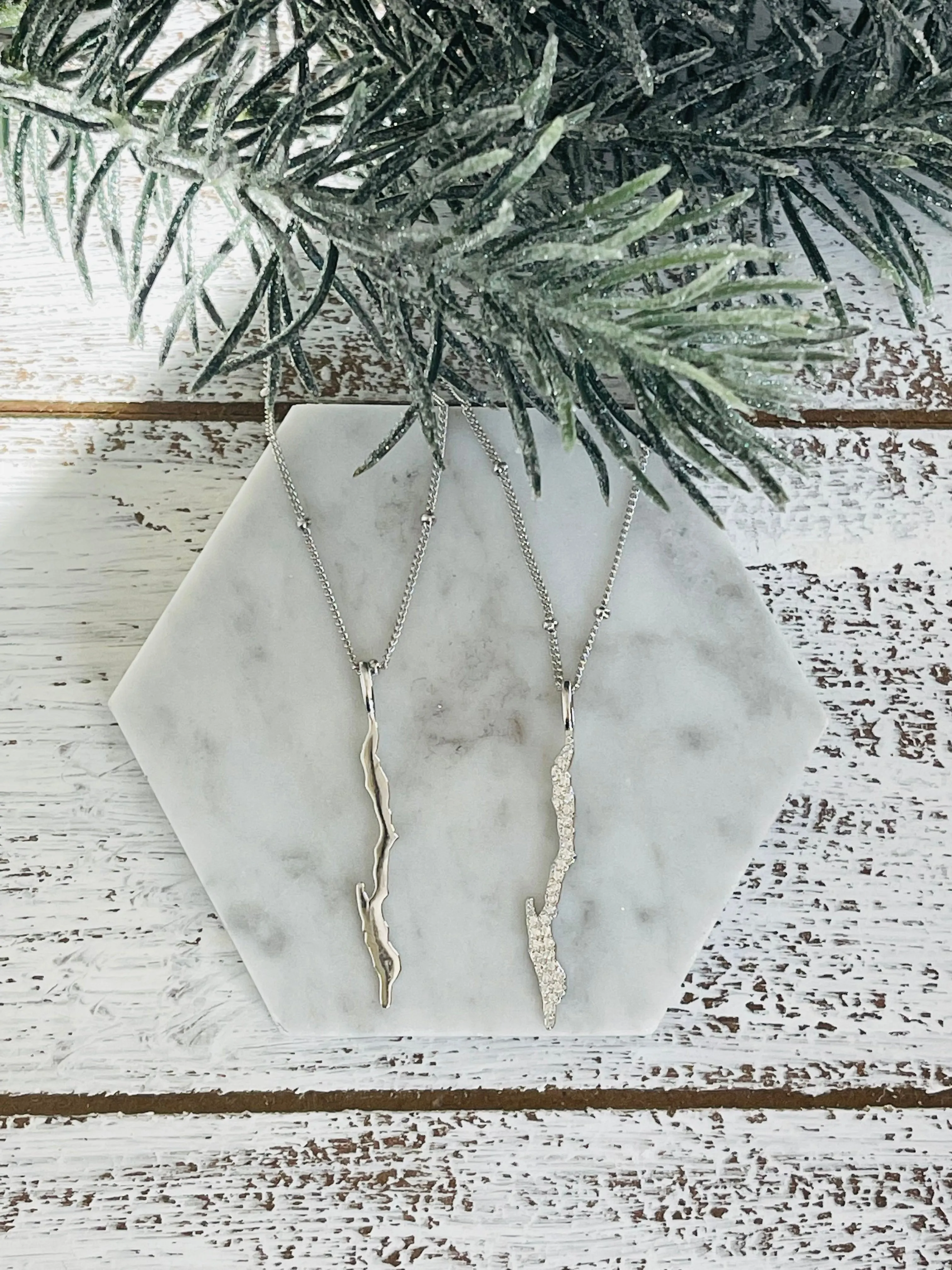 Lake George Sparkling Necklace