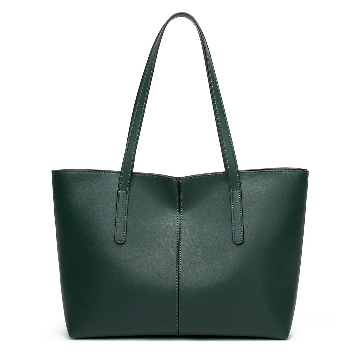 large capacity single shoulder wholesale PU female tote bag