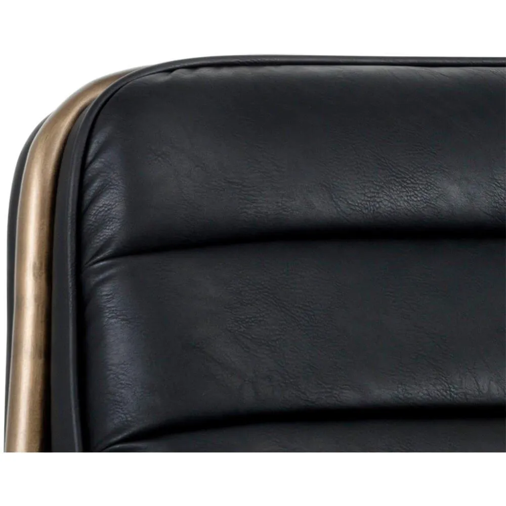 Lincoln Lounge Chair, Vintage Black