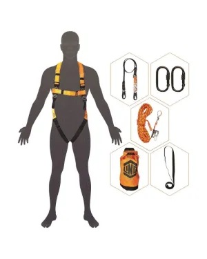 LINQ Essential Standard Roofers Harness Kit - Black