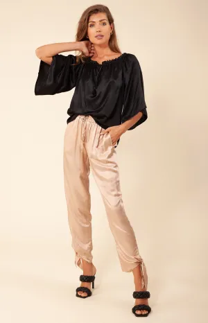 Lolita Solid Silk Top