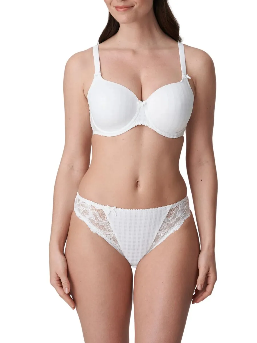 Madison Heartshape Bra - White
