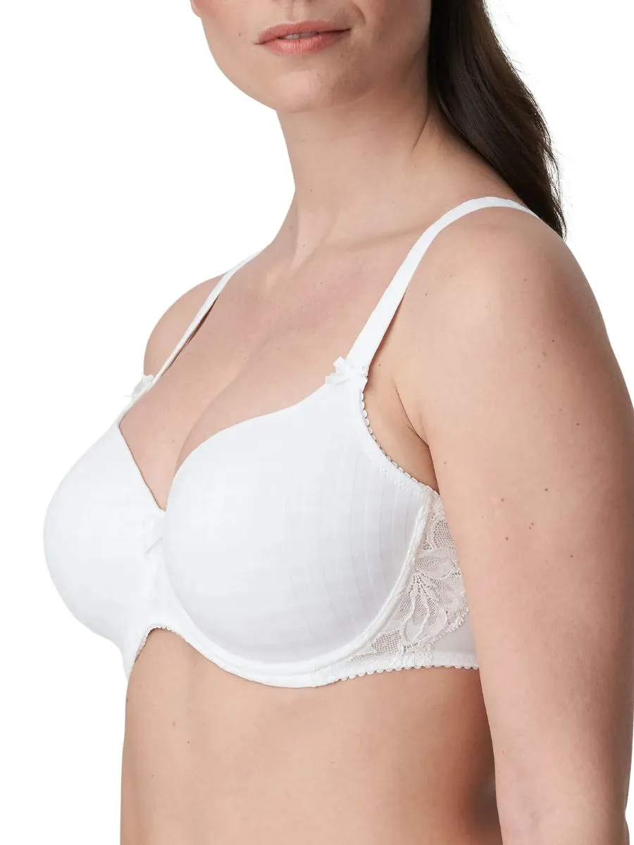 Madison Heartshape Bra - White