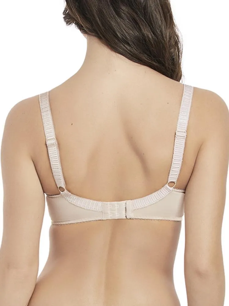 Marianna Padded Half Cup Bra - Latte