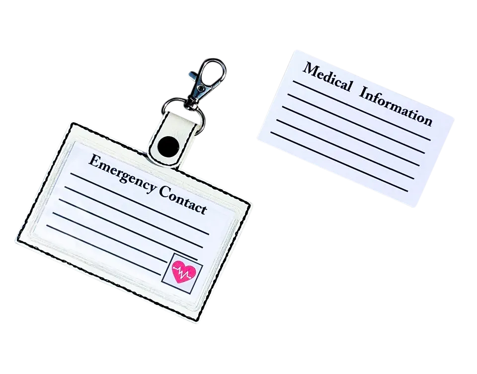 Medical Alert Bag Tag - Large
