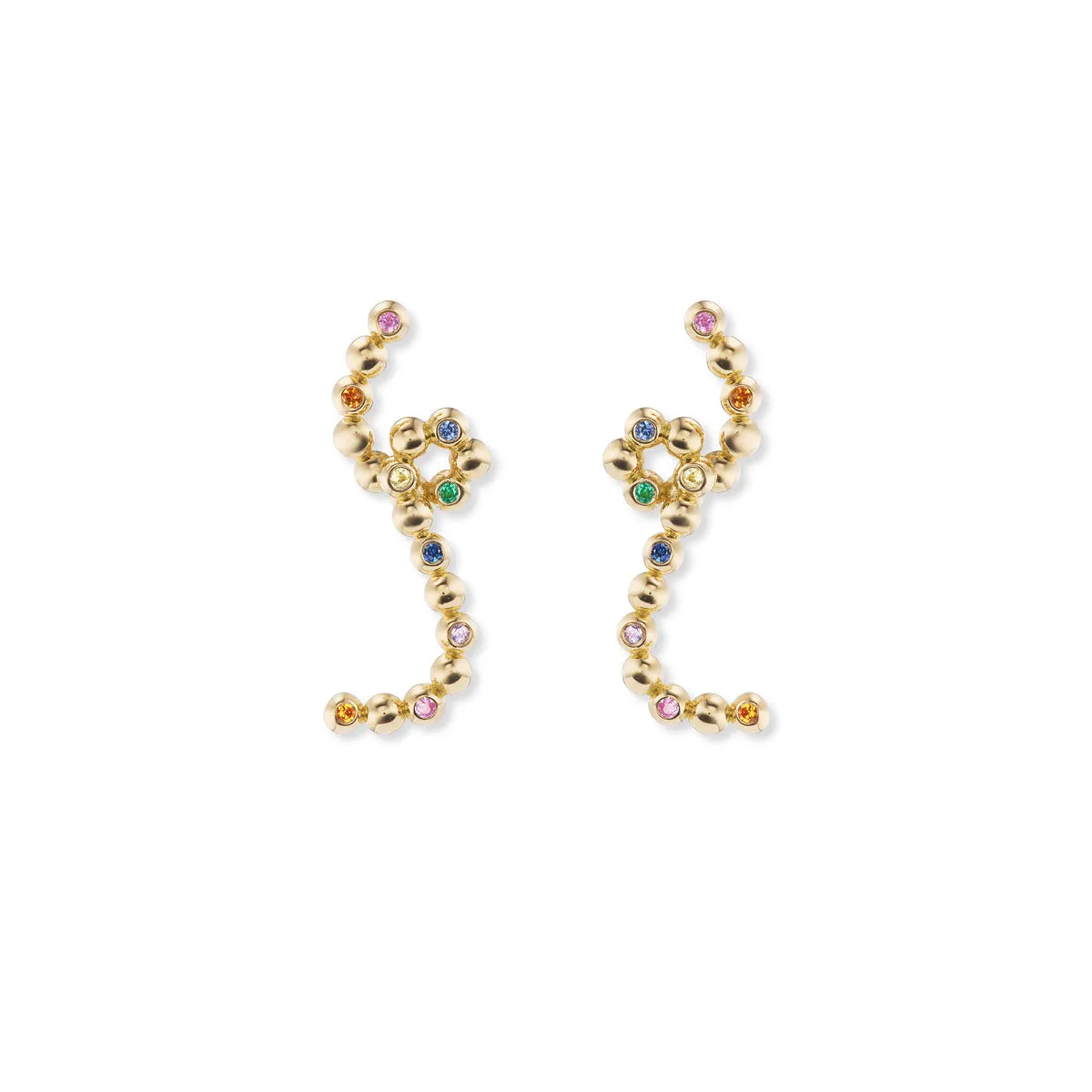Medium Daisy Chain Earrings