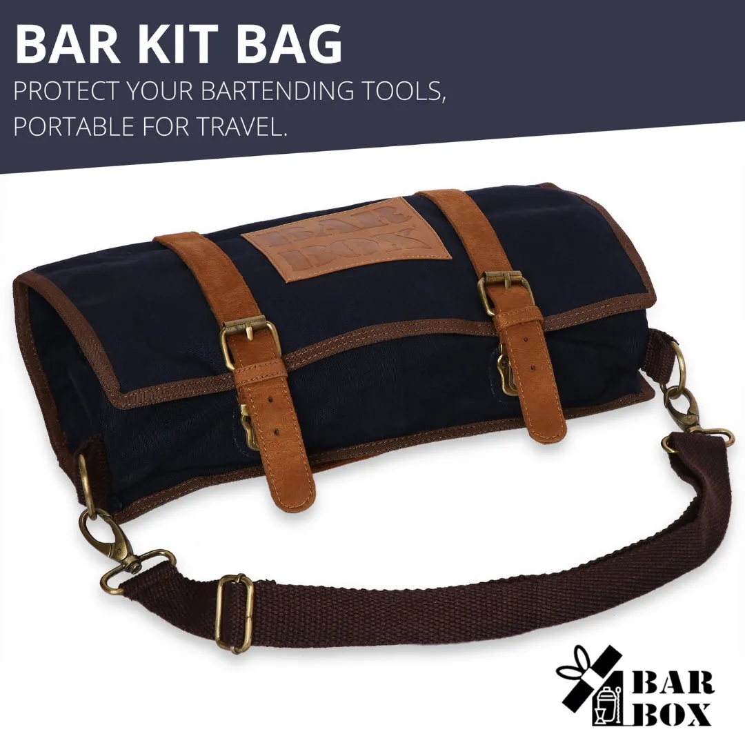 Mega Bartender Travel Kit Bag (Blue)(24pcs)