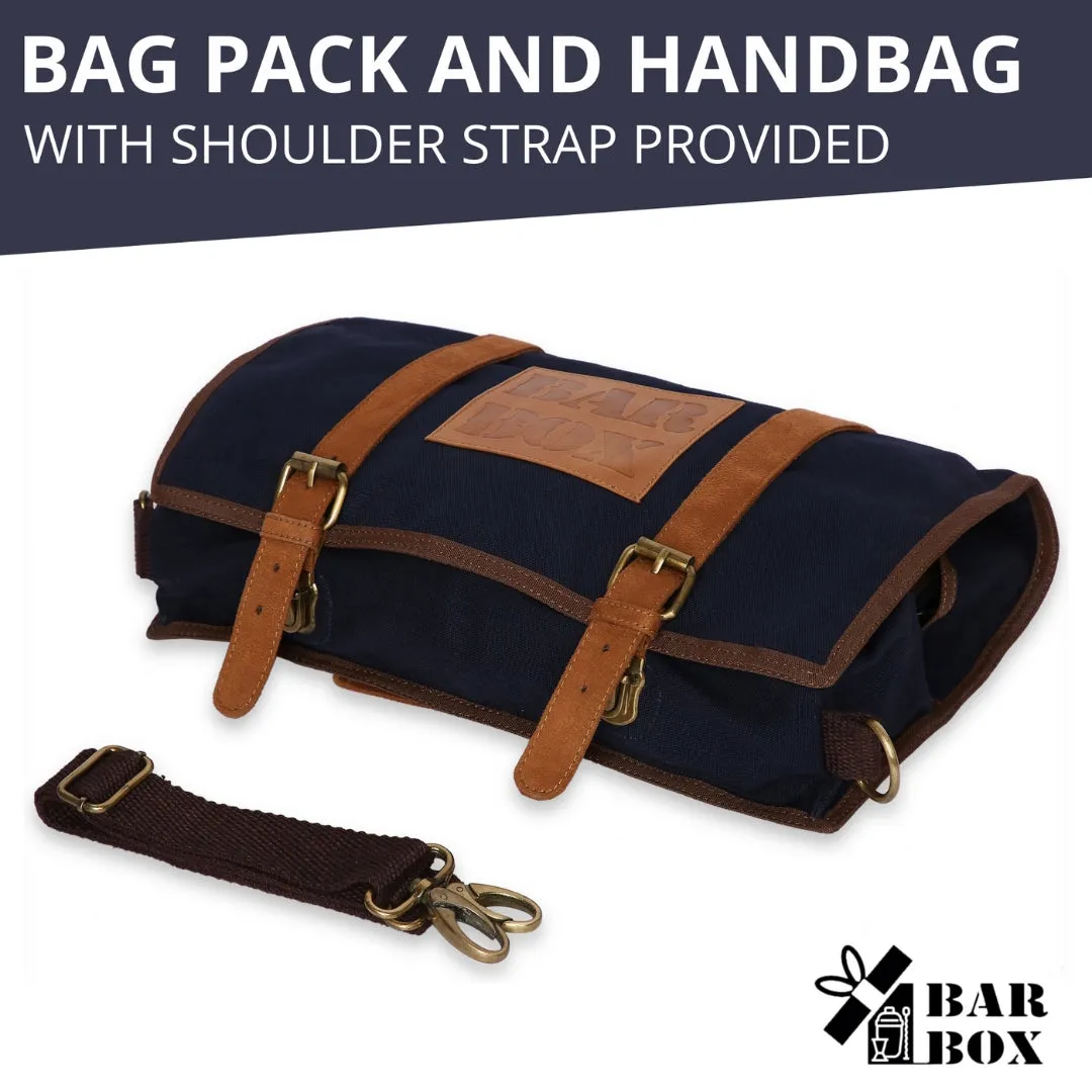 Mega Bartender Travel Kit Bag (Blue)(24pcs)