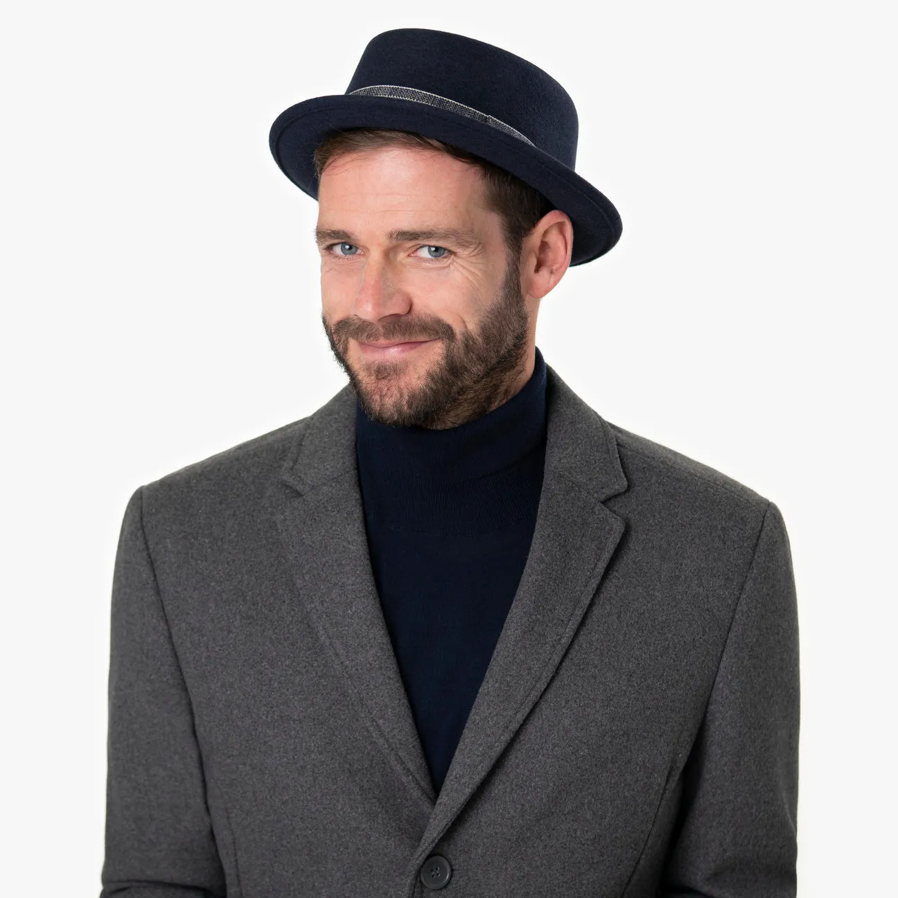 Mendrick Pork Pie Fedora Hat