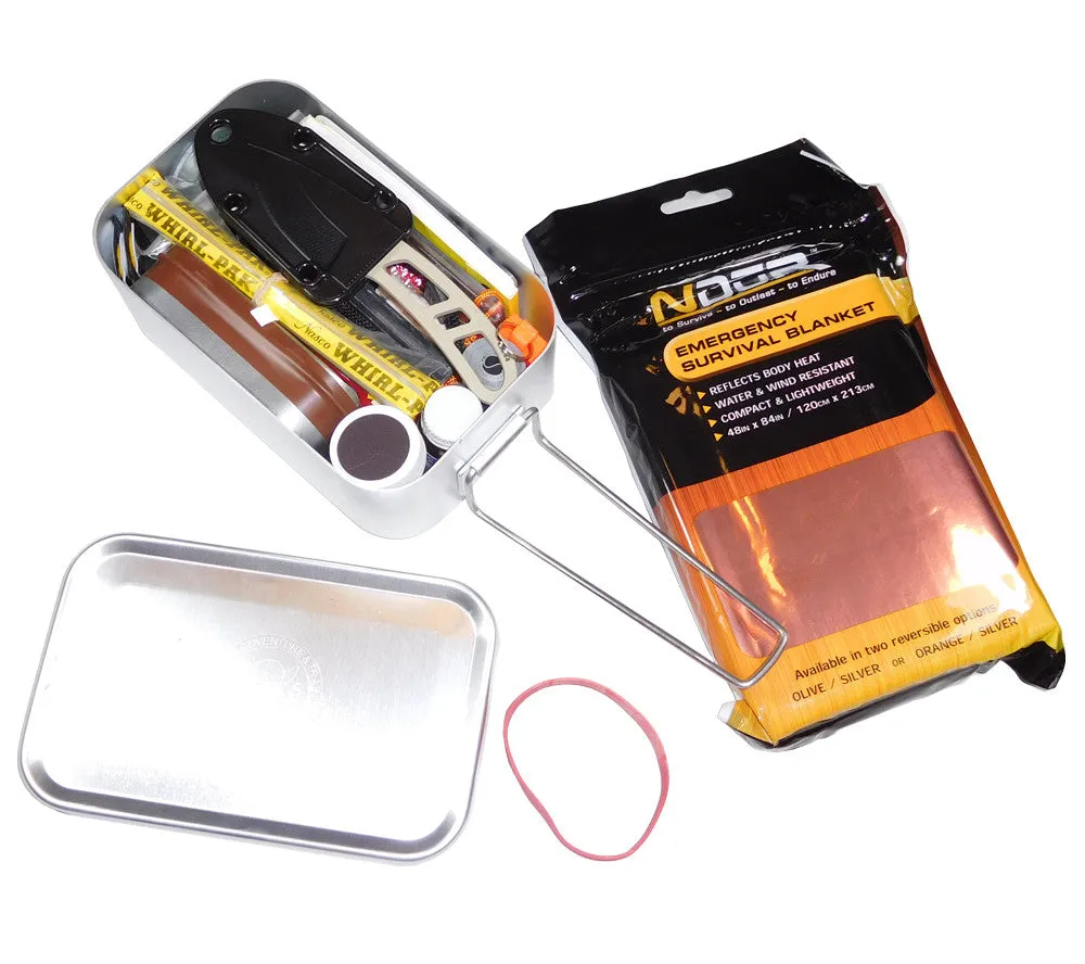 Mess Tin Survival Kit with MOLLE Pouch - ESEE Knives