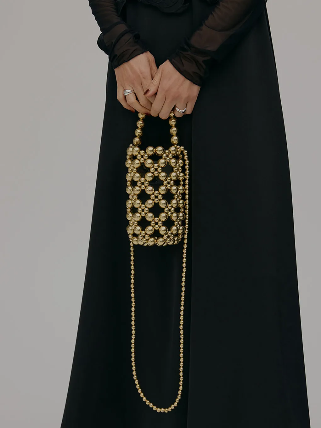 METAL BALL BEADS BAG