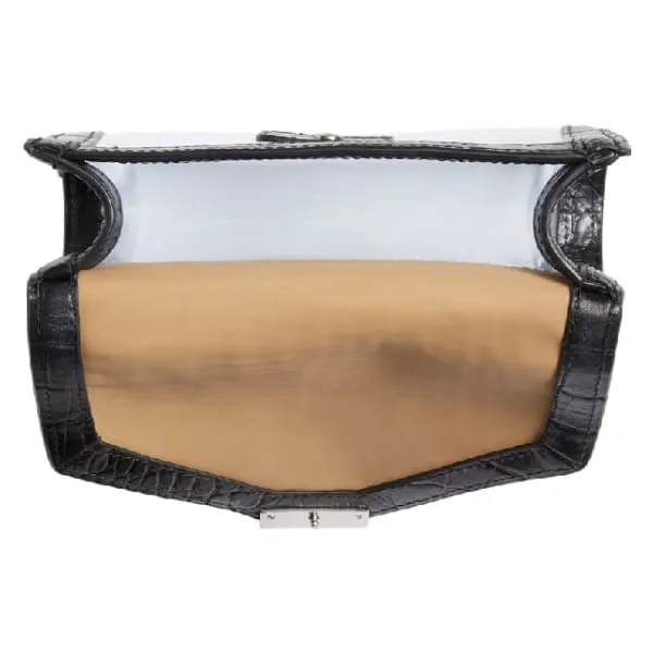 MICHAEL MICHAEL KORS Clear Belt Bag - Black In Clear/ Black/ Pol Nickel