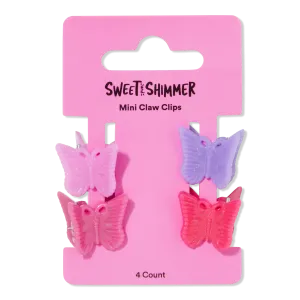 Mini Butterfly Claw Clips