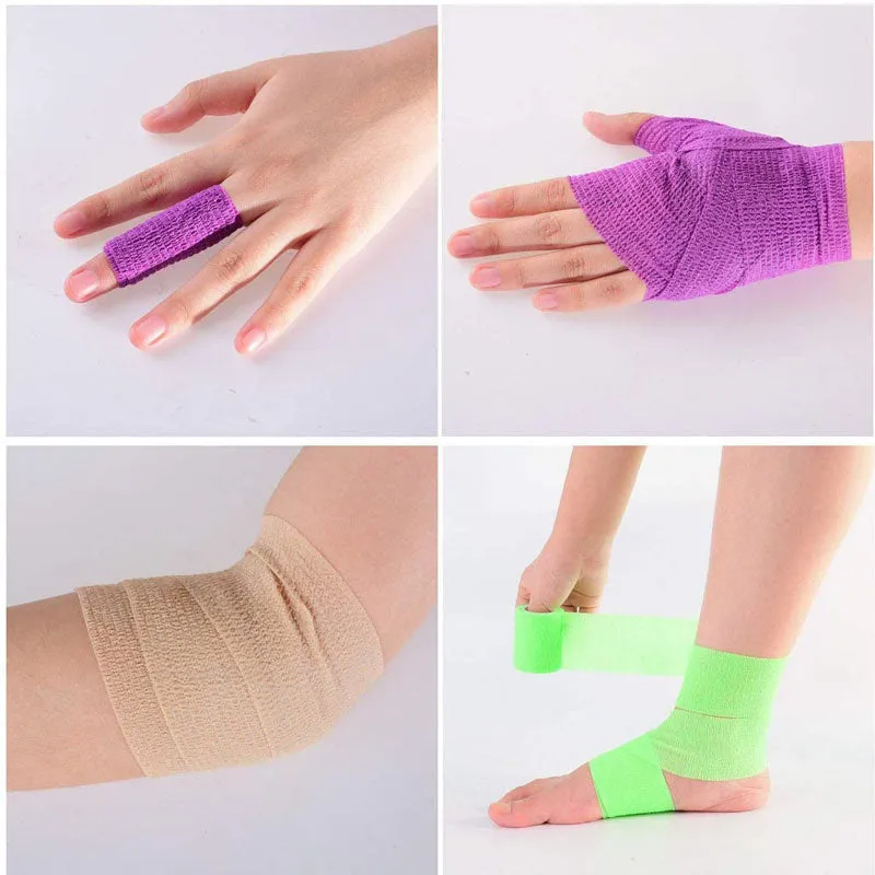 Mini Safety & Survival Self Adhesive Elastic Bandage Travel Medical Emergency Kit