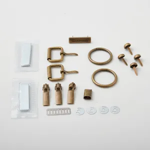Misty Backpack Shoulder Bag Hardware Kit - Antique