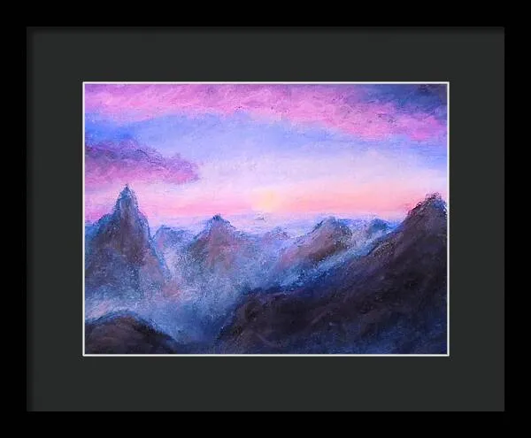 Misty Sight ~ Framed Print