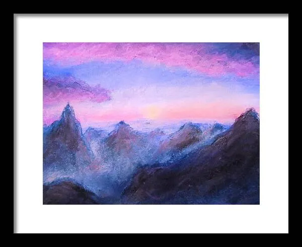 Misty Sight ~ Framed Print