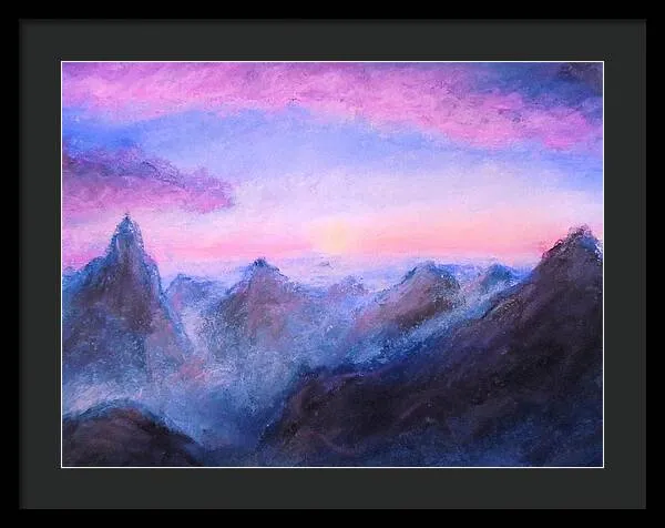Misty Sight ~ Framed Print