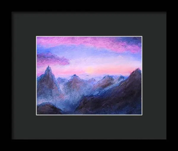 Misty Sight ~ Framed Print