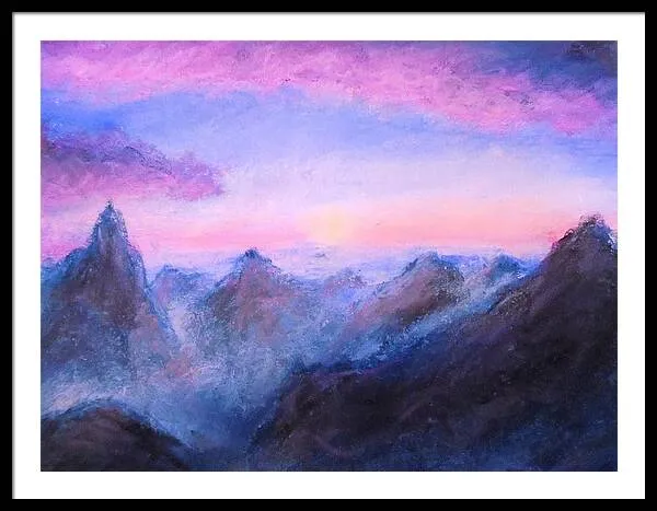 Misty Sight ~ Framed Print