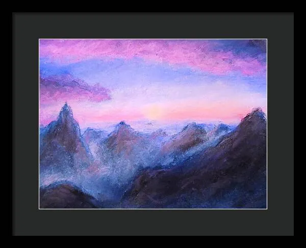 Misty Sight ~ Framed Print