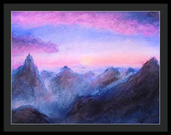 Misty Sight ~ Framed Print