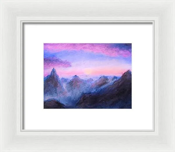 Misty Sight ~ Framed Print