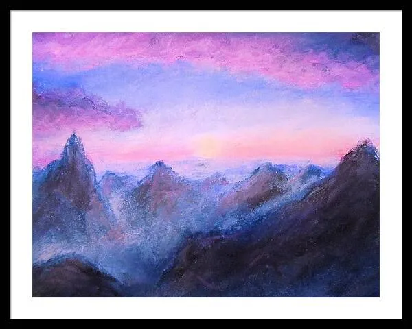 Misty Sight ~ Framed Print