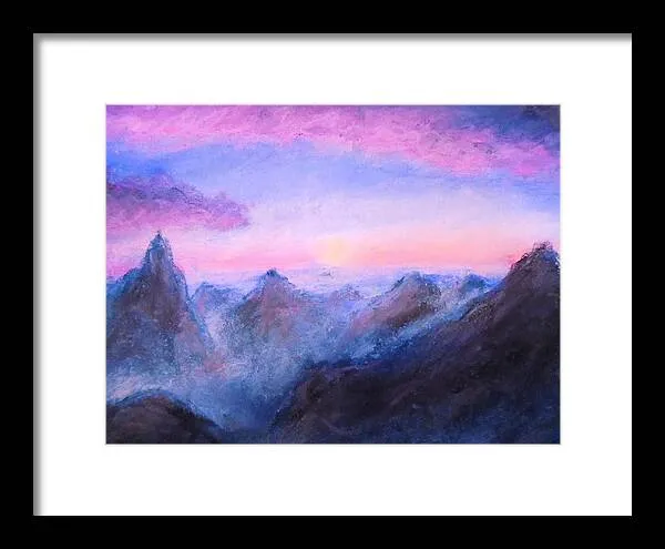 Misty Sight ~ Framed Print