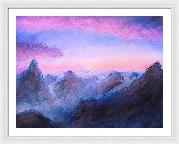 Misty Sight ~ Framed Print
