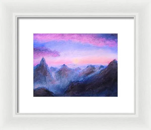 Misty Sight ~ Framed Print