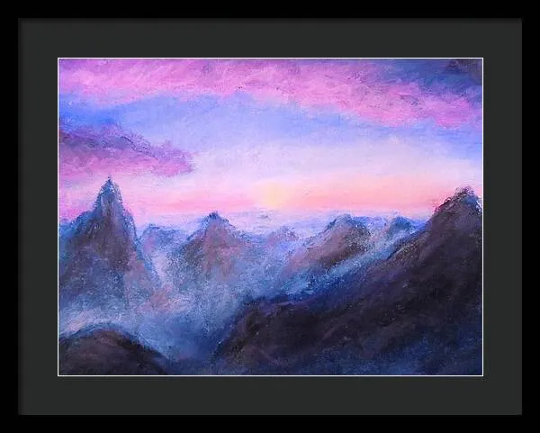 Misty Sight ~ Framed Print
