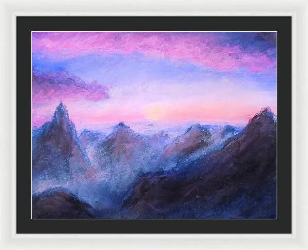 Misty Sight ~ Framed Print