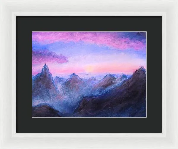 Misty Sight ~ Framed Print
