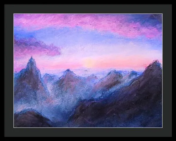 Misty Sight ~ Framed Print