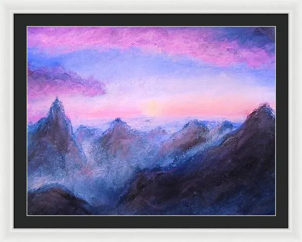 Misty Sight ~ Framed Print