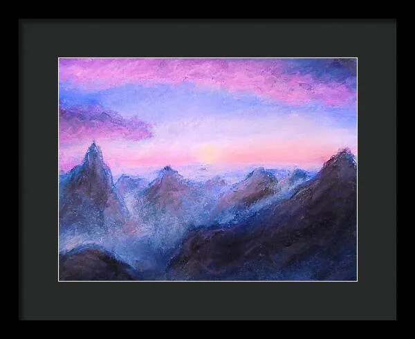 Misty Sight ~ Framed Print