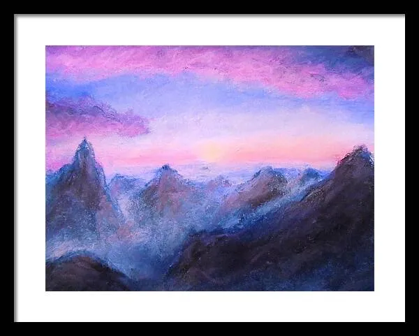 Misty Sight ~ Framed Print