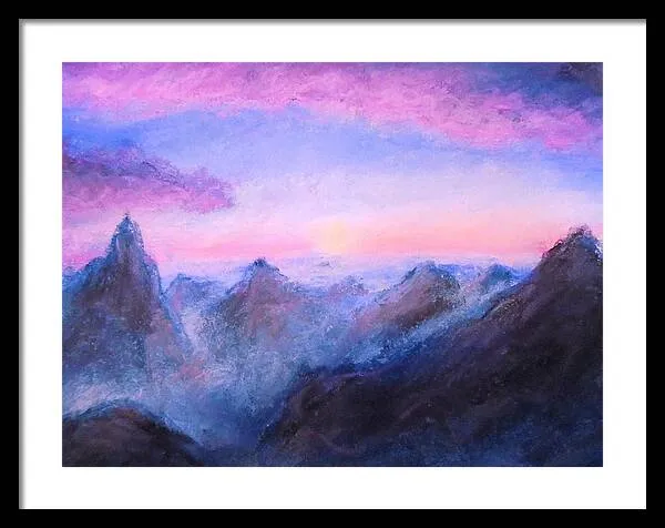 Misty Sight ~ Framed Print