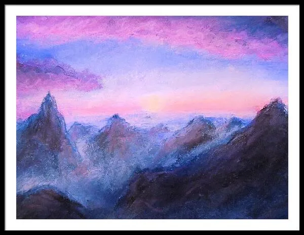 Misty Sight ~ Framed Print