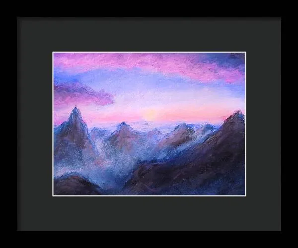Misty Sight ~ Framed Print