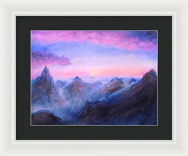 Misty Sight ~ Framed Print