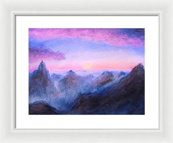 Misty Sight ~ Framed Print