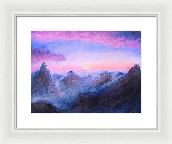 Misty Sight ~ Framed Print