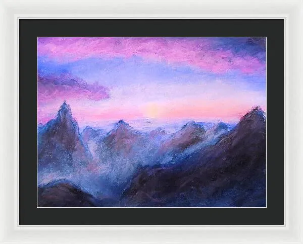 Misty Sight ~ Framed Print